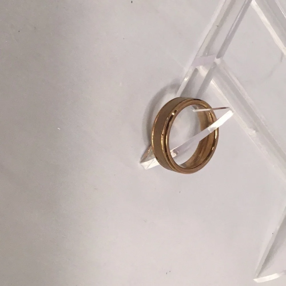 SPOSO 𝅺TUNGSTEN‎ CARBIDE MEN ENGAGEMENT WEDDING BAND SIZE 13-13.5